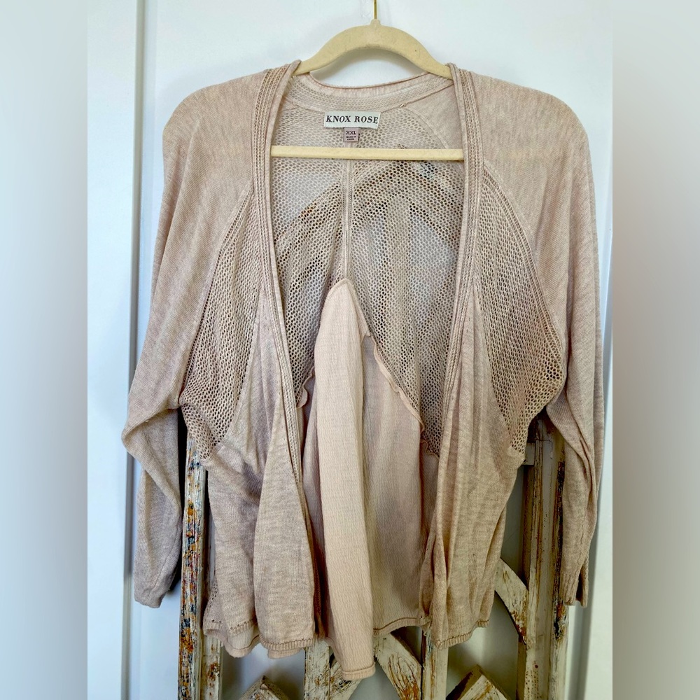 Delicate Boho layering cardigan